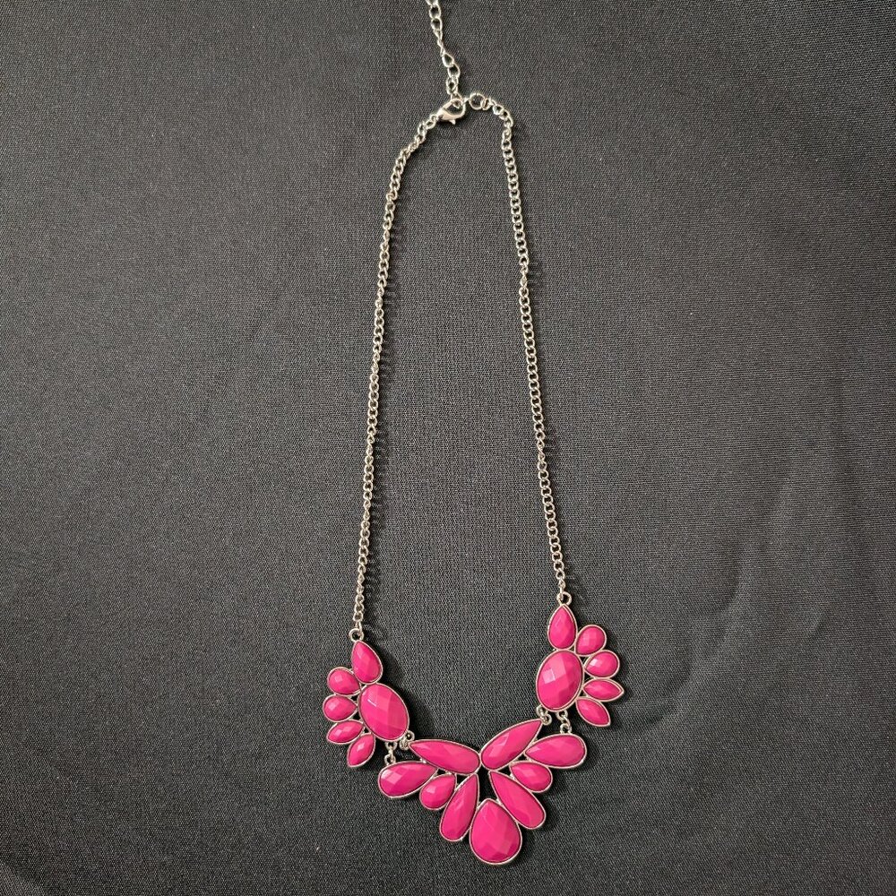 A Passing Fancy Pink Stone Necklace